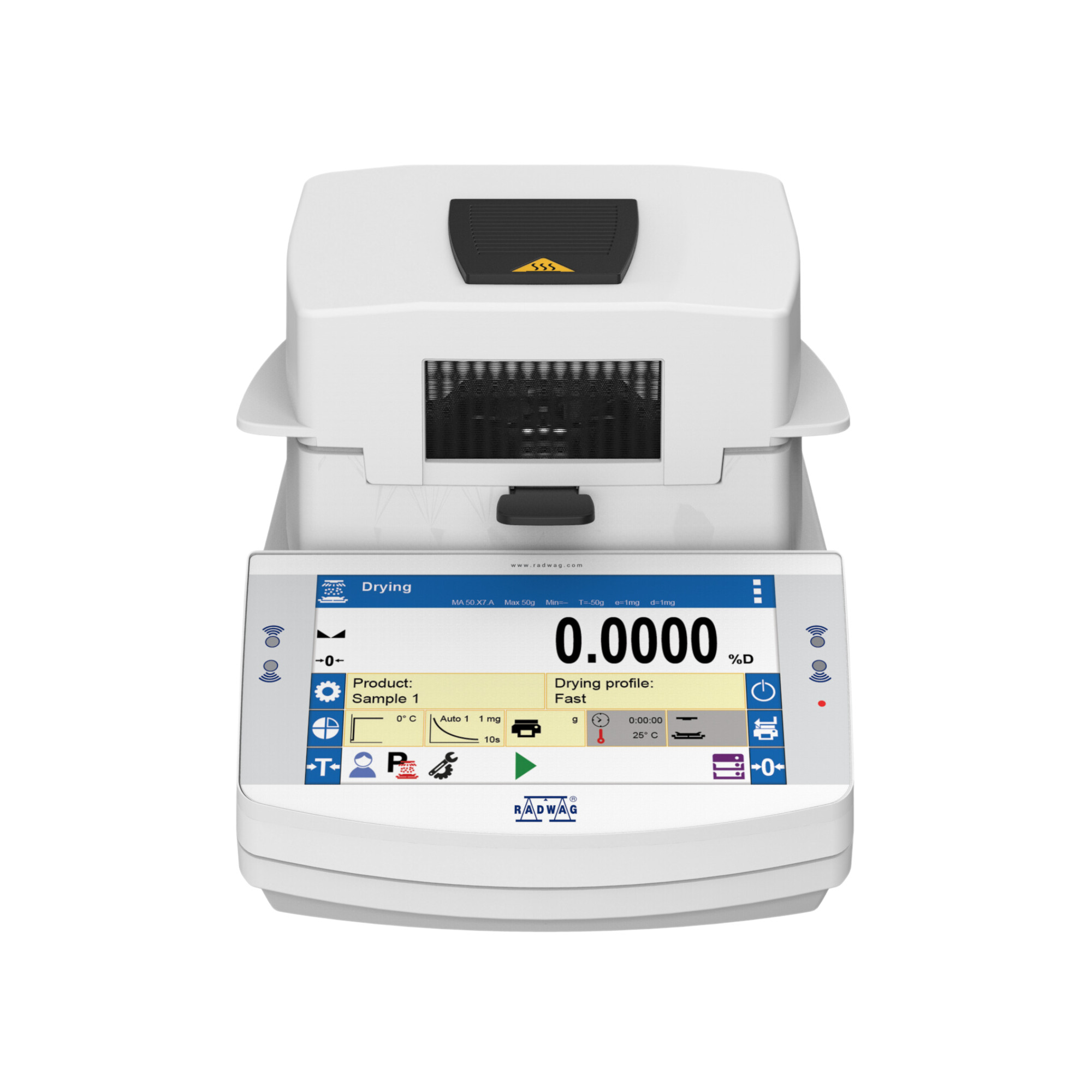 Radwag MA X7.IC.A.WH Moisture Analyzer