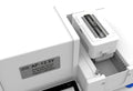 AP 12.5Y Pipette System close up of weighing mechanism 
